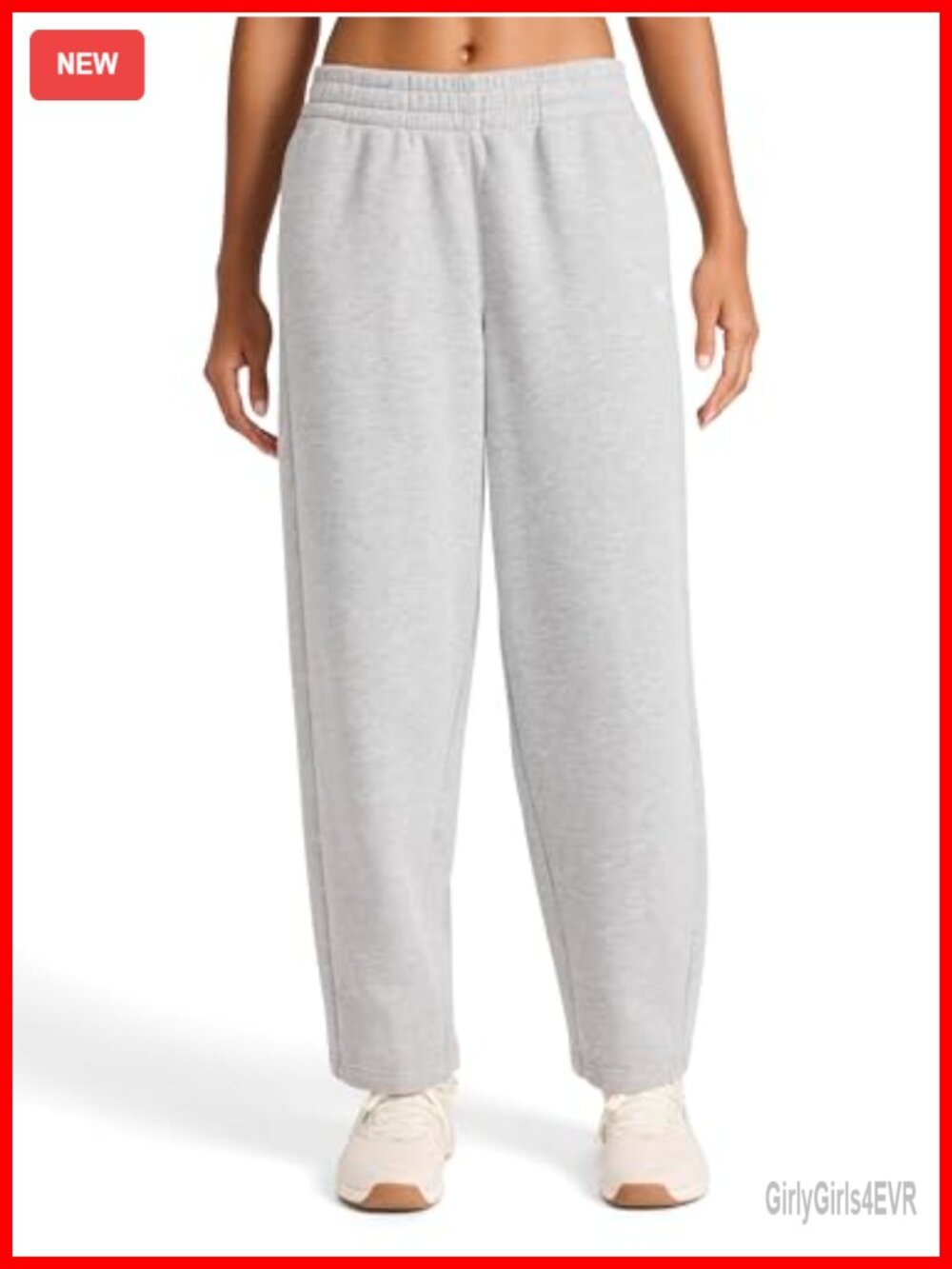 Reebok Barrel Pant Standard Fit Midweight Cotton-Poly Sweatpants